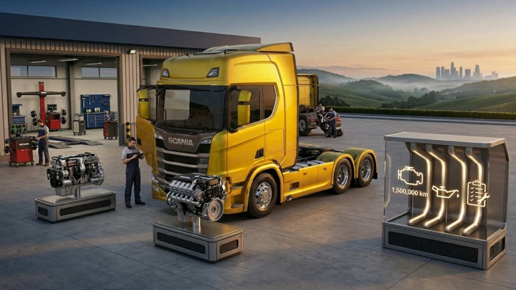 Кой двигател на Scania e най-здрав